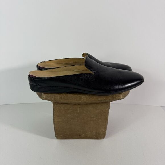 Dansko Lexie Women’s Casual Shoes Black Leather Slip-On Mules Size 39 US 8.5-9! - Picture 6 of 15